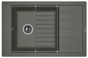 Мойка кухонная керамогранитная Florentina ЛИПСИ 780P 20.275.D0780.102 78*51 см. черный