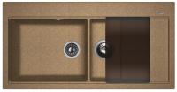 Мойка кухонная керамогранитная Florentina ТАИС 760 20.260.B0760.105 76*51 см. коричневый