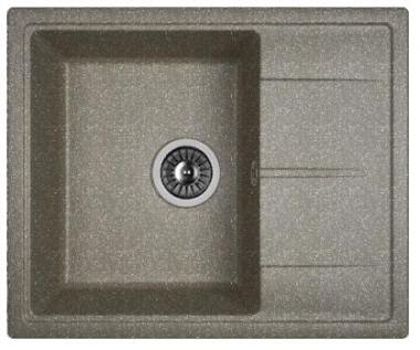 Мойка кухонная из литьевого мрамора Dr. Gans НИКА 580 25.070.B0580.407 58*47 см. черный Мойка кухонная из литьевого мрамора Dr. Gans НИКА 580 25.070.B0580.407 58*47 см. черный