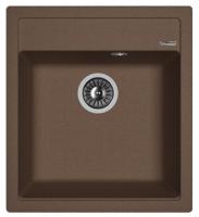 Мойка кухонная керамогранитная Florentina ЛИПСИ 460 20.280.B0460.303 46*51 см. мокко