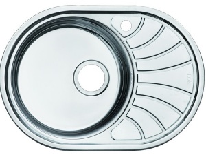 Мойка кухонная из нержавеющей стали IDDIS SUNO SUN65SLi77 65*46 см.  Мойка кухонная из нержавеющей стали IDDIS SUNO SUN65SLi77 65*46 см.