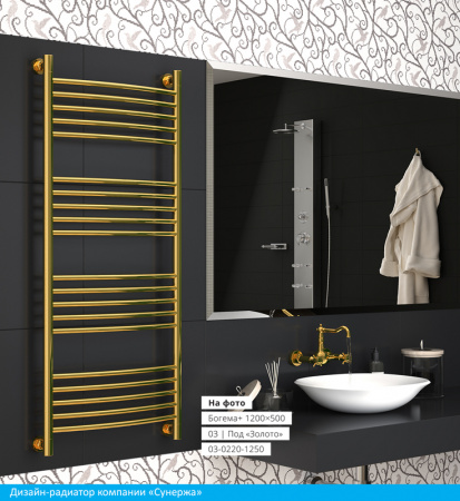 Полотенцесушитель водяной Сунержа БОГЕМА+ 00-0220-1030 1000х300 