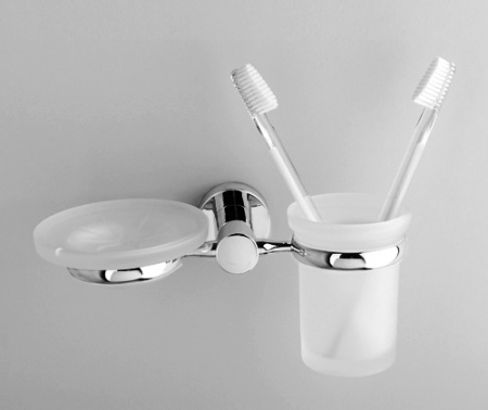 Стакан и мыльница навесной WasserKRAFT DONAU K-9426  