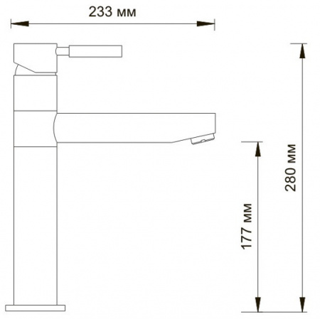 Смеситель WasserKRAFT  A8147 для кухонной мойки 