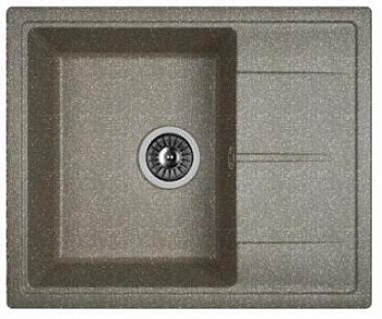 Мойка кухонная из литьевого мрамора Dr. Gans НИКА 580 25.070.B0580.407 58*47 см. черный
