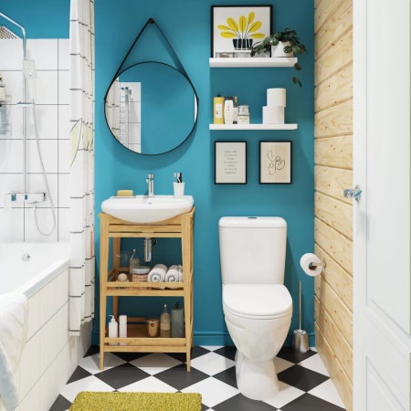 Унитаз-компакт Sanita СТАНДАРТ SDTSACC01030712  