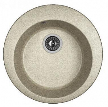 Мойка кухонная из литьевого мрамора Dr. Gans ГАЛА 25.010.B0510.408 51*51 см. серый