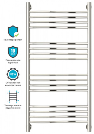Полотенцесушитель водяной Сунержа ФЛЮИД+ 00-0222-1050 1000х500 