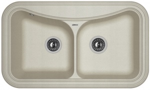 Мойка кухонная керамогранитная Florentina КРИТ 860 20.115.E0860.304 86*51 см. грей