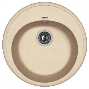 Мойка кухонная керамогранитная Florentina ЛОТОС 510 20.290.B0510.107 51*51 см. песочный