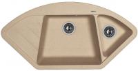 Мойка кухонная керамогранитная Florentina ВЕСТА 20.285.E1005.107 100,6*51 см. песочный