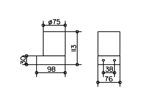 Стакан навесной Keuco EDITION 300 30050 019000   Стакан навесной Keuco EDITION 300 30050 019000