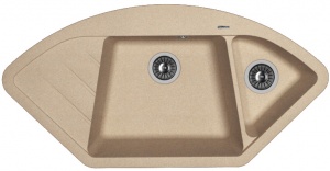 Мойка кухонная керамогранитная Florentina ВЕСТА 20.285.E1005.107 100,6*51 см. песочный