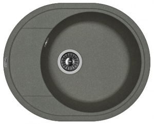 Мойка кухонная керамогранитная Florentina РОДОС 580 20.240.B0580.102 58*47 см. черный