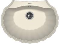 Мойка кухонная керамогранитная Florentina ГРЕБЕШОК 20.345.E0695.201 69,5*52,5 см. жасмин