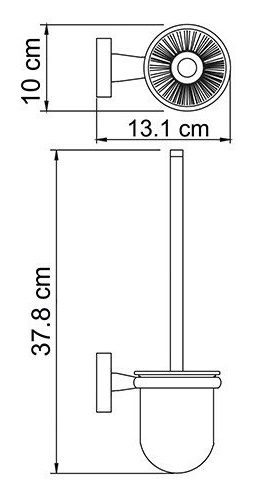 Ёрш навесной WasserKRAFT LIPPE K-6527   Ёрш навесной WasserKRAFT LIPPE K-6527