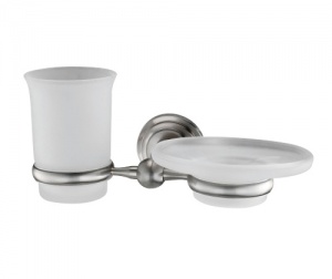 Стакан и мыльница навесной WasserKRAFT AMMER K-7026  