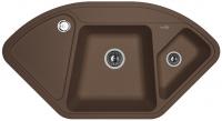 Мойка кухонная керамогранитная Florentina КАПРИ 20.185.J1060.303 100,6*57,5 см. мокко