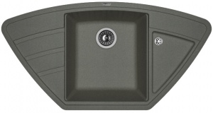 Мойка кухонная керамогранитная Florentina ЛИПСИ 980C 20.180.D0980.102 98*51 см. черный