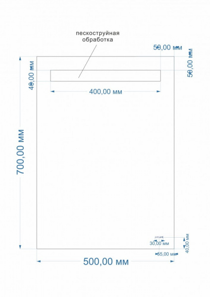 Зеркало Cersanit LED KN-LU-LED010*50-b-Os   Зеркало Cersanit LED KN-LU-LED010*50-b-Os
