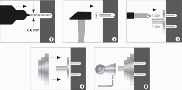 Полотенцедержатель WasserKRAFT ISAR K-7330  