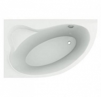 Ванна акриловая Mirsant ФАНАГОРИЯ  170x100 см. левая 