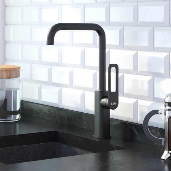 Смеситель IDDIS SLIDE SLIBL00i05 для кухонной мойки 